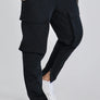 SikSilk - Black Utility Pants